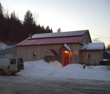 Solar Panels on Woodshop