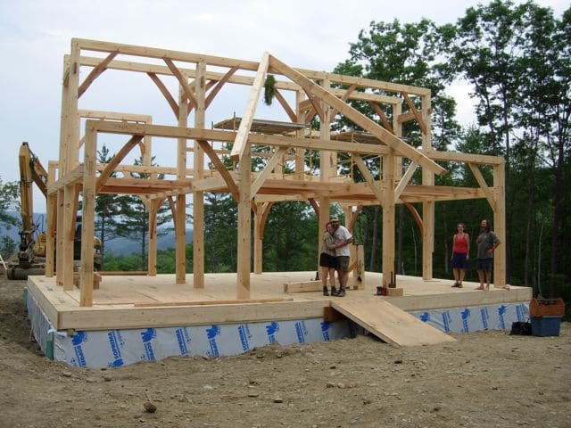 Yestermorrow Timber Frame House Project
