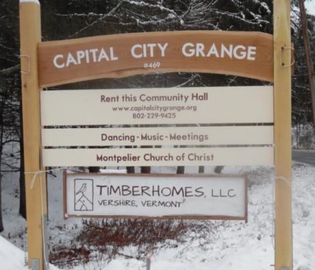 Capital city grange sign