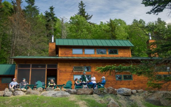 A beautiful new bunkhouse is finished at the Moosilauke Ravine Lodge