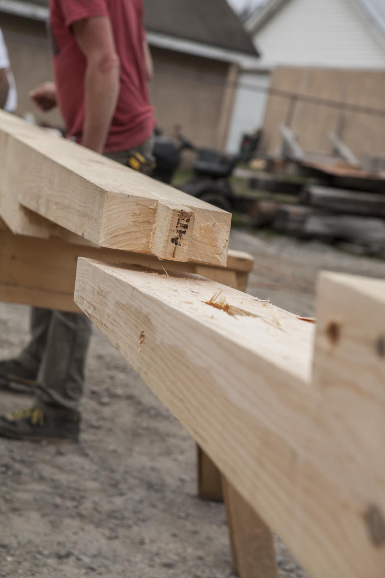 Using The Scarf Joint To Gain Length In Your Timber Frame
