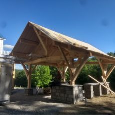 vershire timber frame pavilion