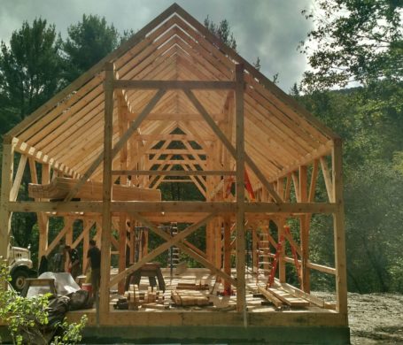 timber frame barn