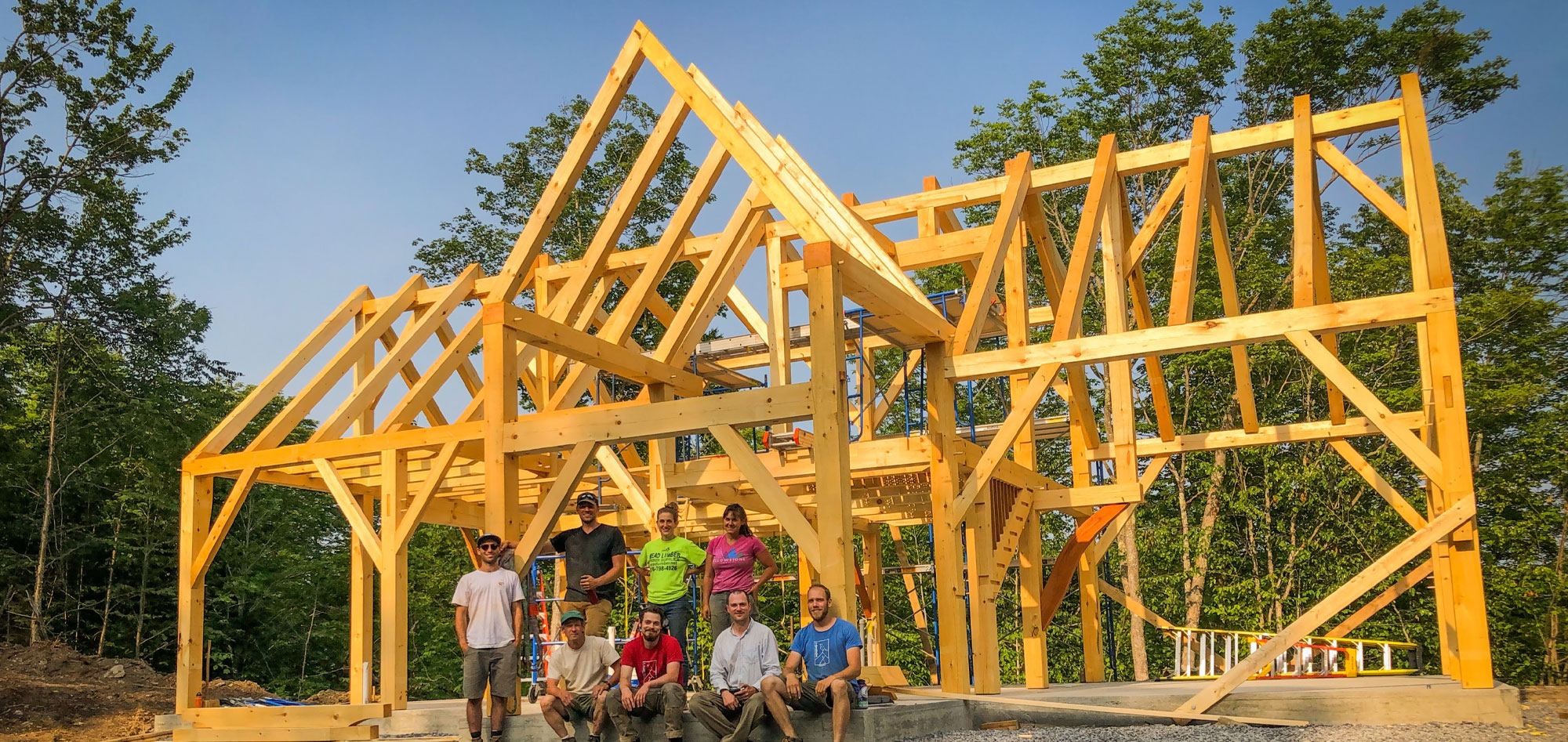 Timber Frame Construction By Vermont Timber Works Tim 