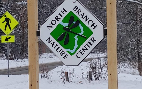 north branch nature center sign montpelier VT