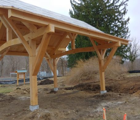 timber frame pavilion
