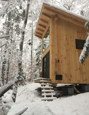 Timber Frame Writer's Retreat Cabin