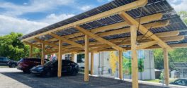 Roofless Carport with Structural Timber in Vermont