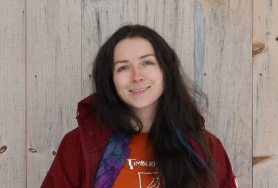 A bio photo of Rose Ayala, who is a project developer at TimberHomes Vermont