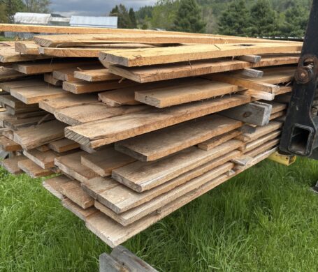 stack of Black Locust boards
